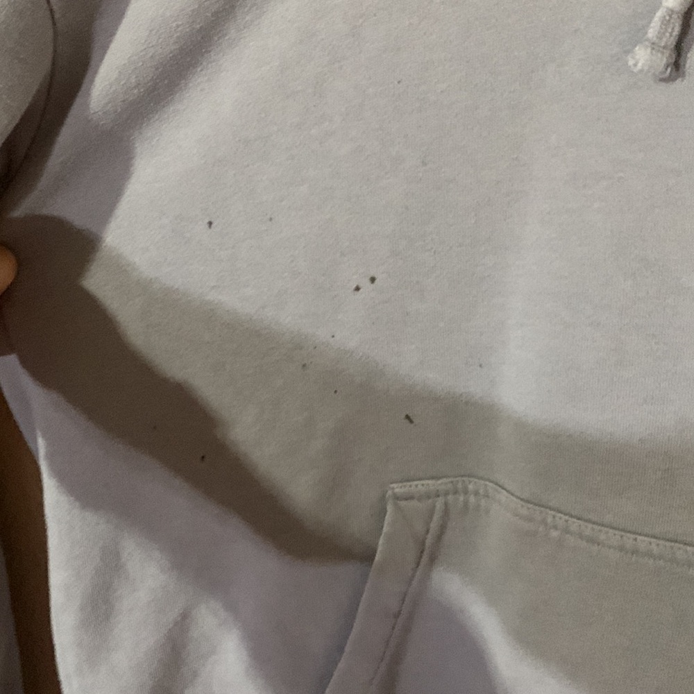 Vans lavender color drawstring hoodie